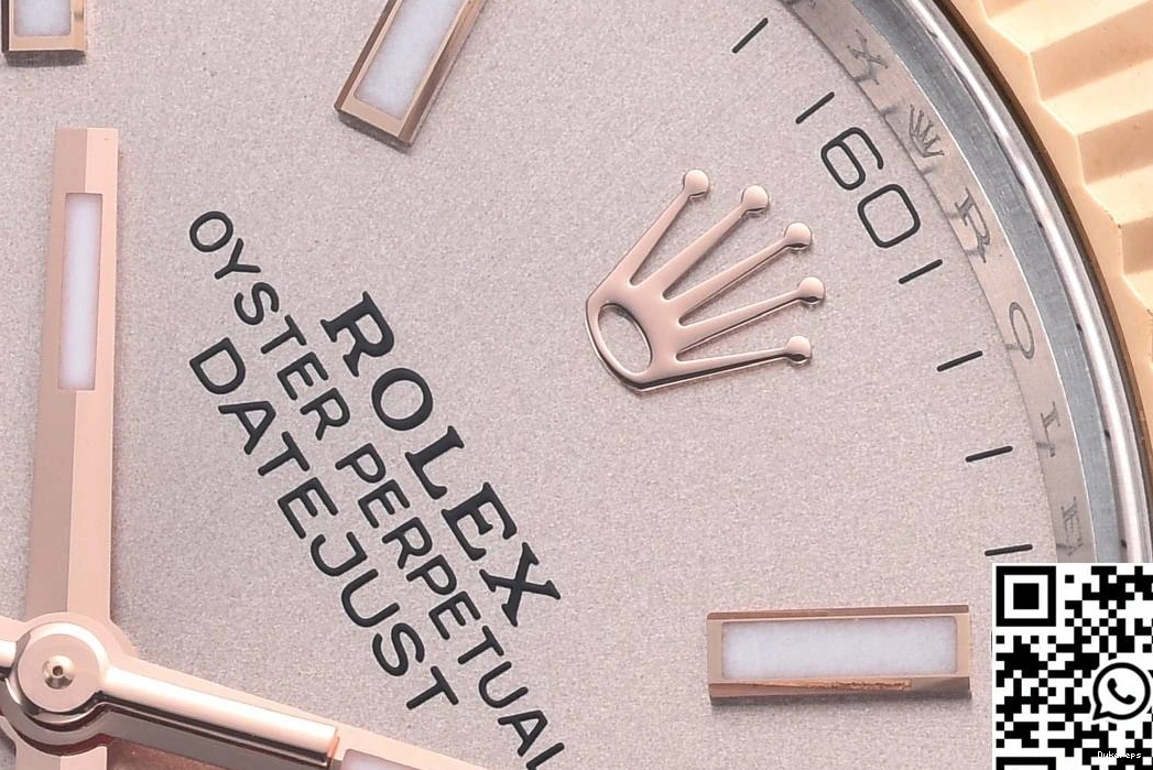 M126331-0009 Pink Rolex Factory Datejust Clean Dial 1227